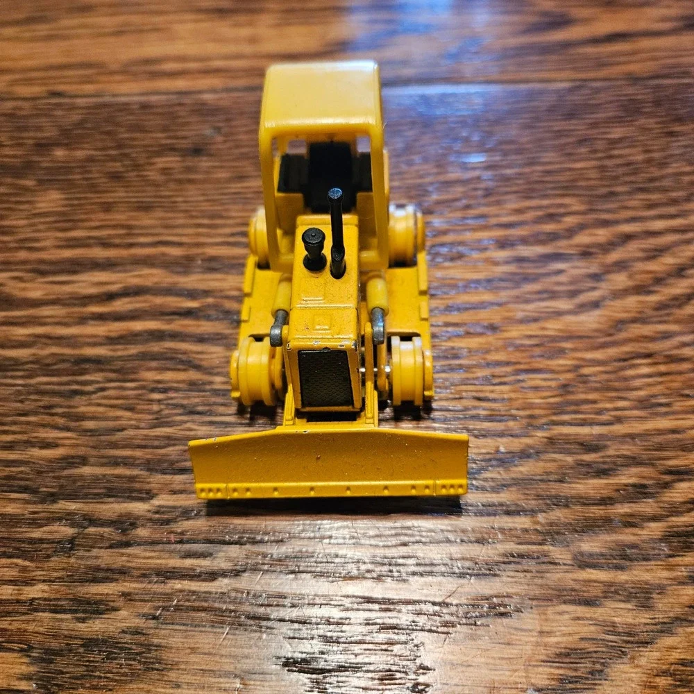 John Deere Bulldozer Ertl Diecast Yellow Construction Toy Crawler 3.5‎ Inch